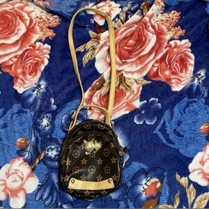 Mini Backpack Crossbody Bag